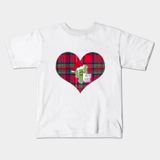 Hug Me PLEASE Cute Cactus Kids T-Shirt